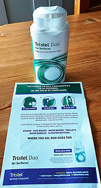 Tristel Duo surface disinfectant