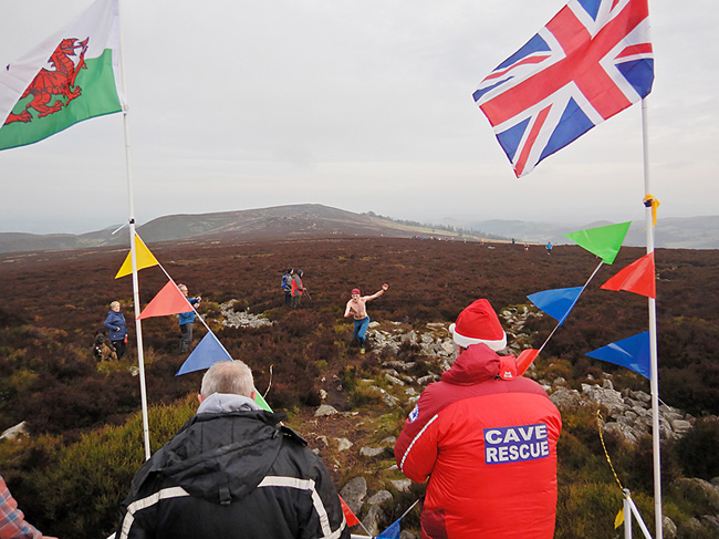 Supporting Boxing Day Stiperstones Dawdle or Dash (Pic: Kelvin Lake)