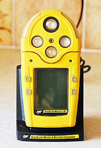 The Gas Alert Micro5 (Five-Gas) meter
