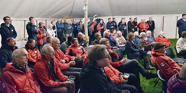 Delegates to ResCon 2019 listening to the Friday night opening speeches