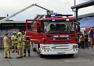 Shropshire Fire and Rescue Service Tender