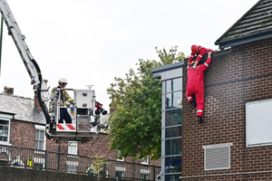 Rescuing a casualty