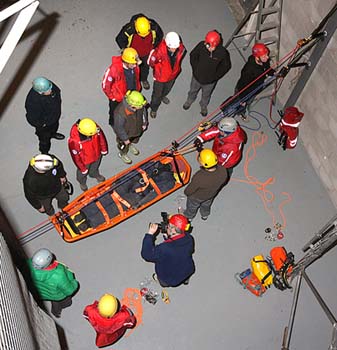 The Tyrolean Traverse from above!