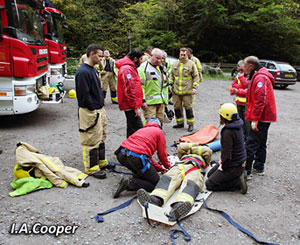 Joint MCRO - Shropshire Fire and Rescue Service exercise, 10th October 2015