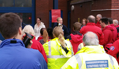 The early morning briefing.