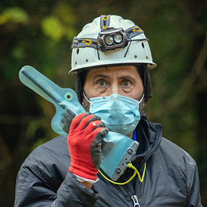 Radios were kept in Aquapacs (Picture: Bartek Biela)