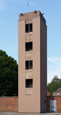 Fire station tower ...