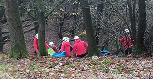 working to treat the casualty preparing the casualty for extraction