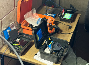 The latest Nicola 4 units. Demo of the latest Nicola 4 radio developments.